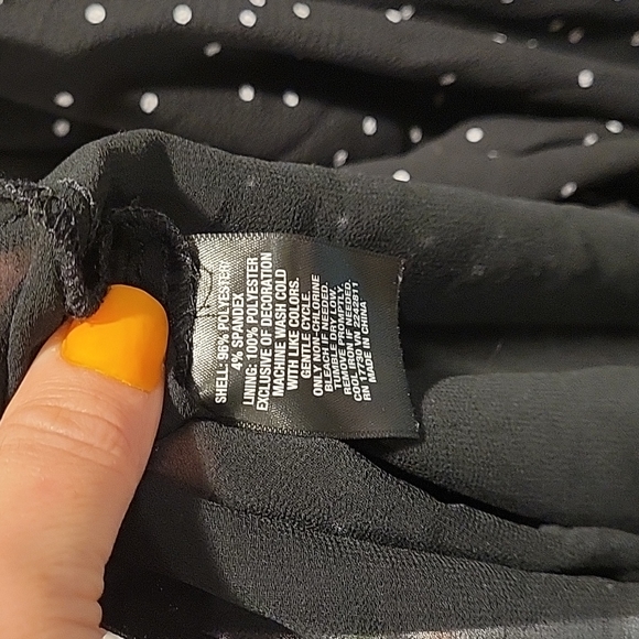 Cage Polka Dot Dress - Picture 7 of 9